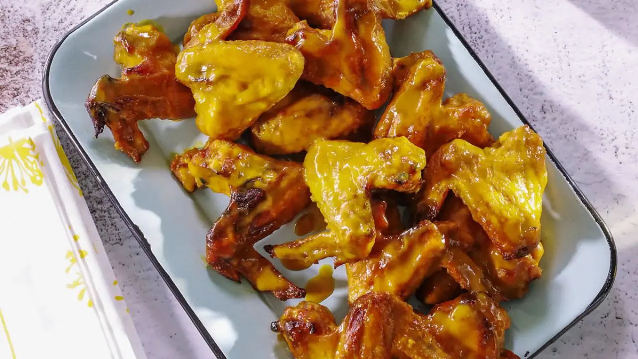 Oven-Roasted Carolina BBQ Chicken Wings