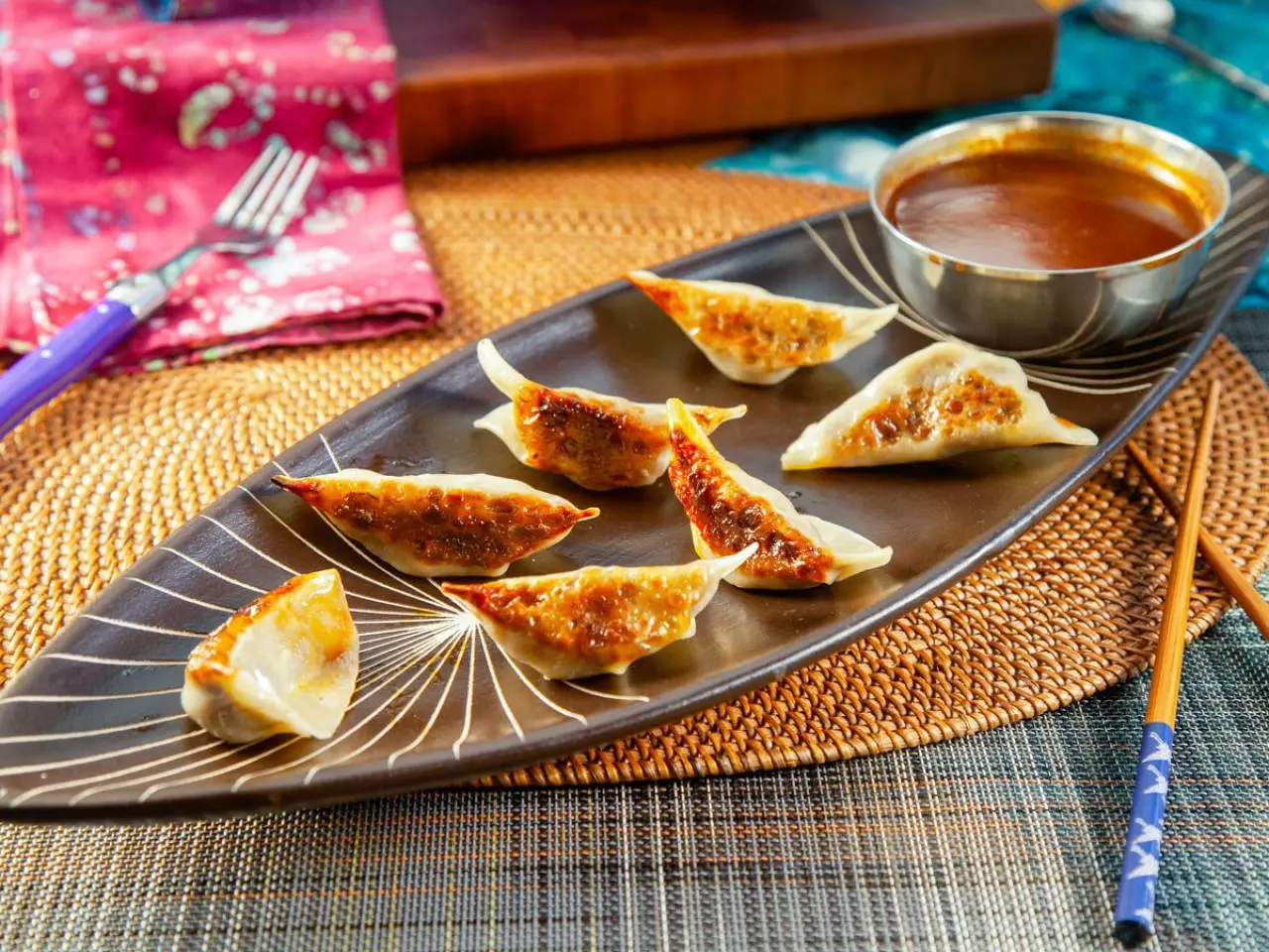 Oxtail Gyoza Recipe | Justin Warner | Food Network