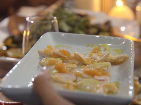 Conch Ceviche Scallop Crudo Hybrid