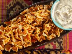 I saw these on Guy's Grocery Games and wanted to give them a try. They were a great alternative to potato chips. Give it a try!