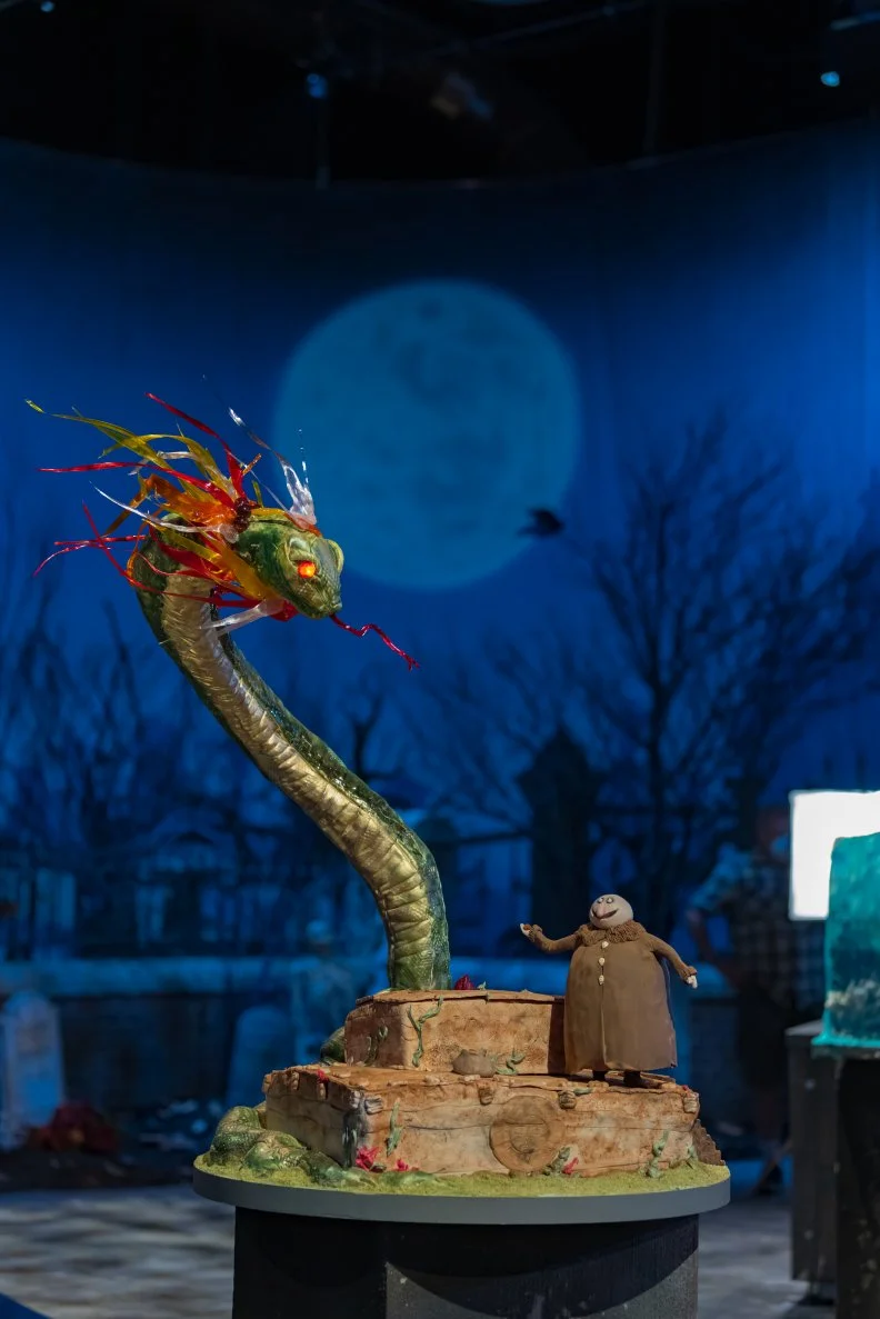 Bonne Bedingfield, Laura Ramirez and Travis Martinez's creation"KILLER CAKE", as seen on Halloween Wars, Season 11.