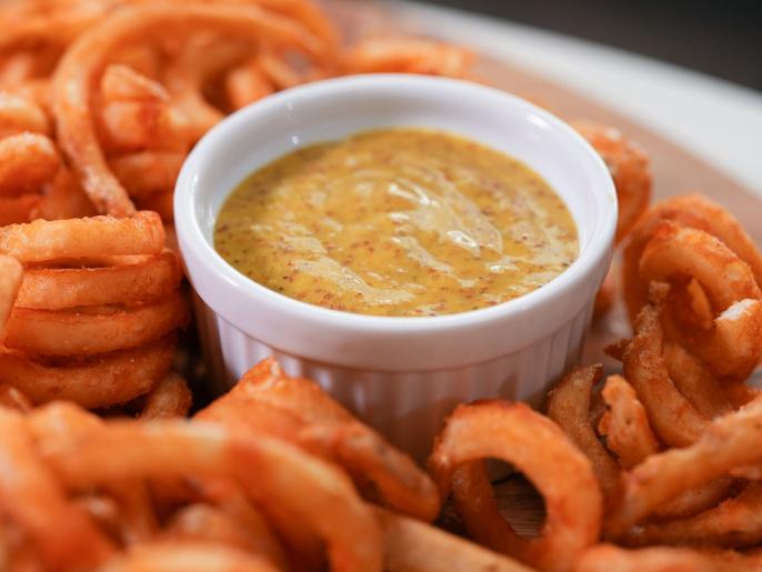 MapleMustard Dipping Sauce Recipe Jeff Mauro Food Network