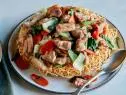 Crispy Pan Fried Noodles with Chicken and Vegetables