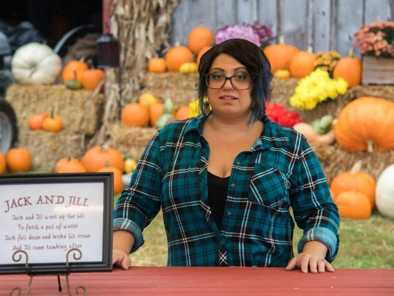 Contestant Kristina Patenaude as seen on Outrageous Pumpkins, Season 2.