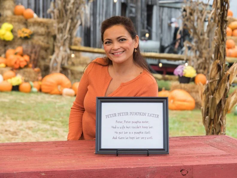 Contestant Liza Slaughter-Barker, as seen on Outrageous Pumpkins, Season 2.