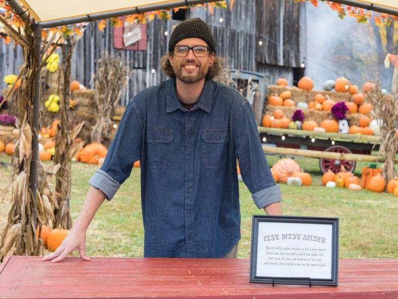 Contestant Titus Arensberg, as seen on Outrageous Pumpkins, Season 2.
