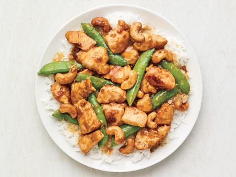 Cashew Chicken with Snap Peas