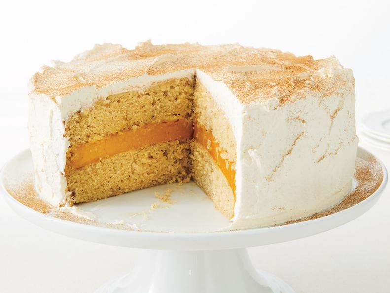 Pumpkin Pie Layer Cake - Thanksgiving Cakes In Austin