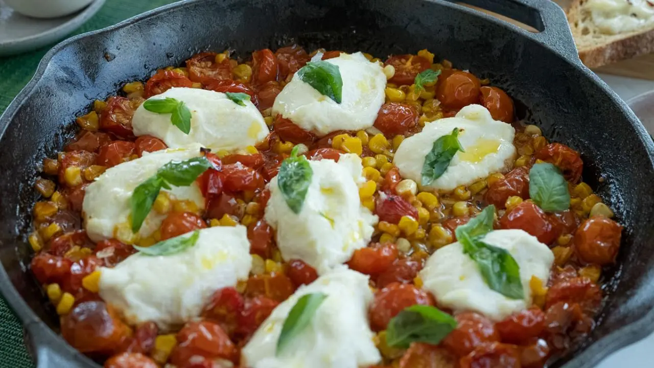 Cheesy Peak Summer Skillet