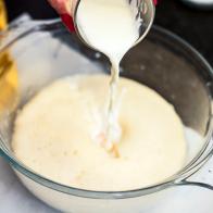 Preparing cupcakes