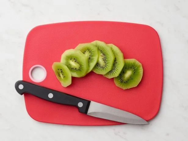 Food Network Kitchen’s How to Peel a Kiwi With a Vegetable Peeler, as seen on Food Network.