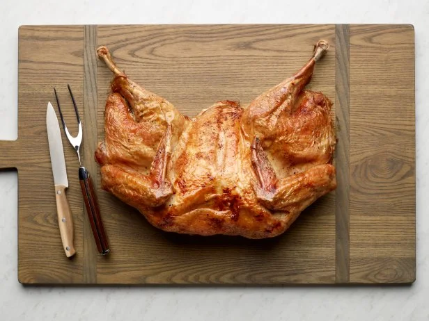 Food Network Kitchen’s How to Spatchcock a Turkey, as seen on Food Network.