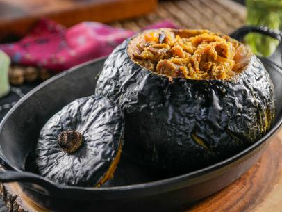 Sausage and Cheese-Stuffed Kabocha-image