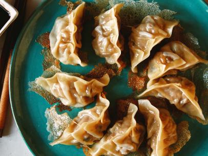 Dumplings with a Crispy Skirt