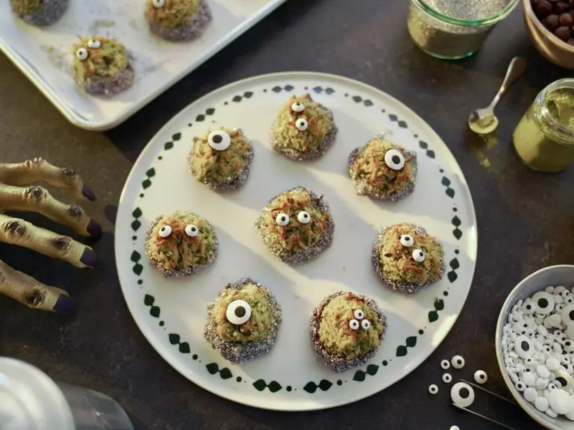 Molly Yeh's Matcha Macaroon Monsters from Girl Meets Farm