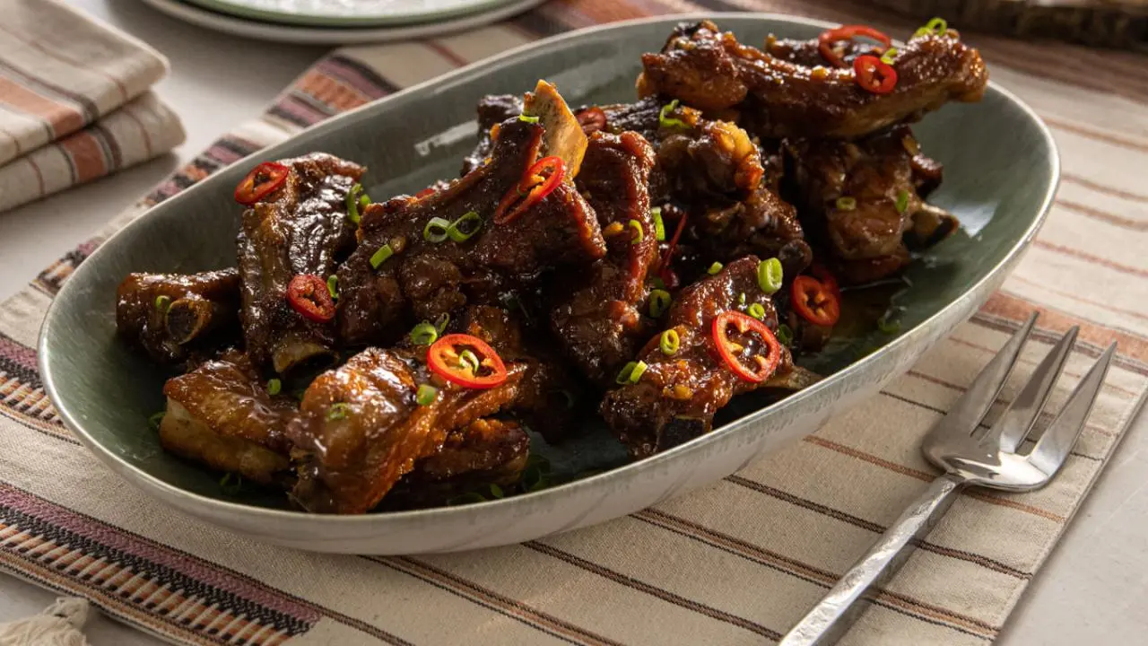 Caramel Riblets Recipe Trisha Yearwood Food Network