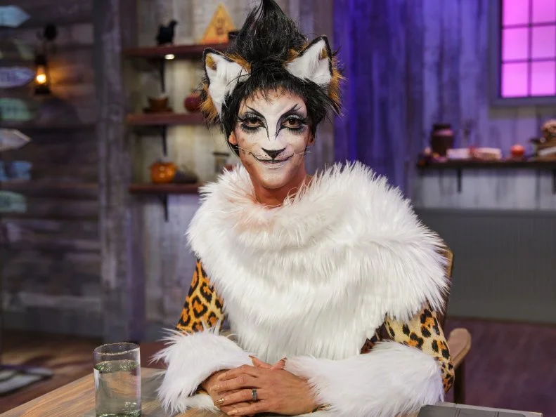 Judge Carla Hall, as seen on Halloween Baking Championship, Season 7.