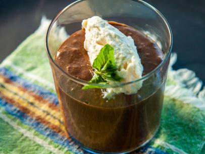 Chocolate Mousse with Chocolate Liqueur Whipped Cream-image