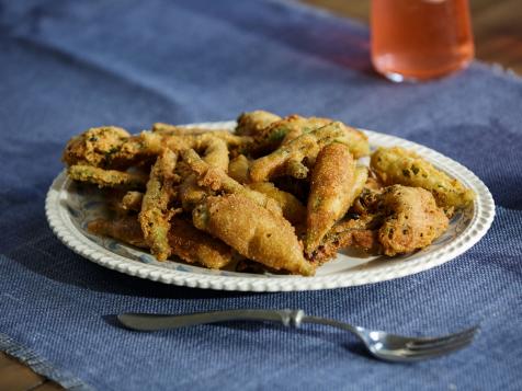 Veggie Fritters with Southern Chive Dip