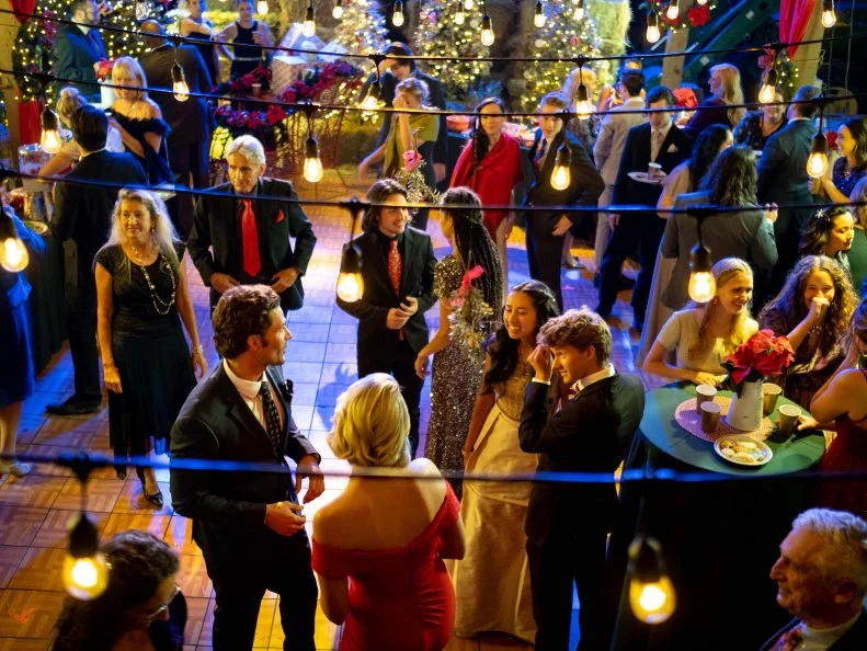 Molly McCook as Molly Gallant, Landry Townsend as Dakota Winter and Aaron O'Connell as Noah Winter as seen in Candy Coated Christmas, Special.