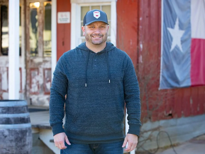 Contender James Cruse, as seen on BBQ Brawl, Season 3.