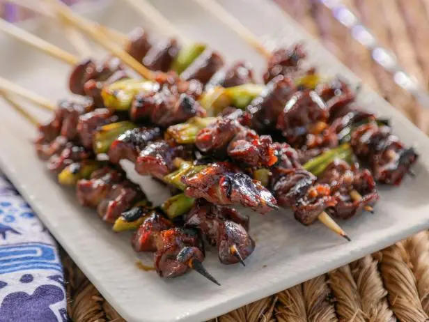 Chicken Heart Yakitori Skewers Recipe | Jet Tila - Food Network