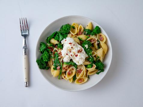 Shells with Broccoli Rabe & Pancetta