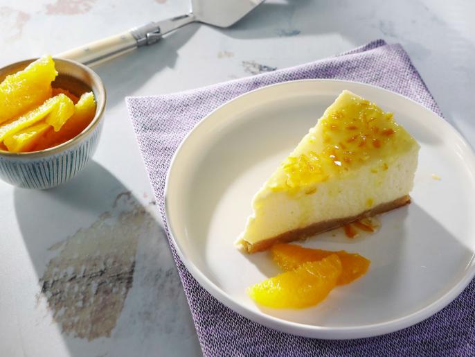 Charleston Chewy Cheesecake with Orange Marmalade Glaze Recipe | Kardea ...