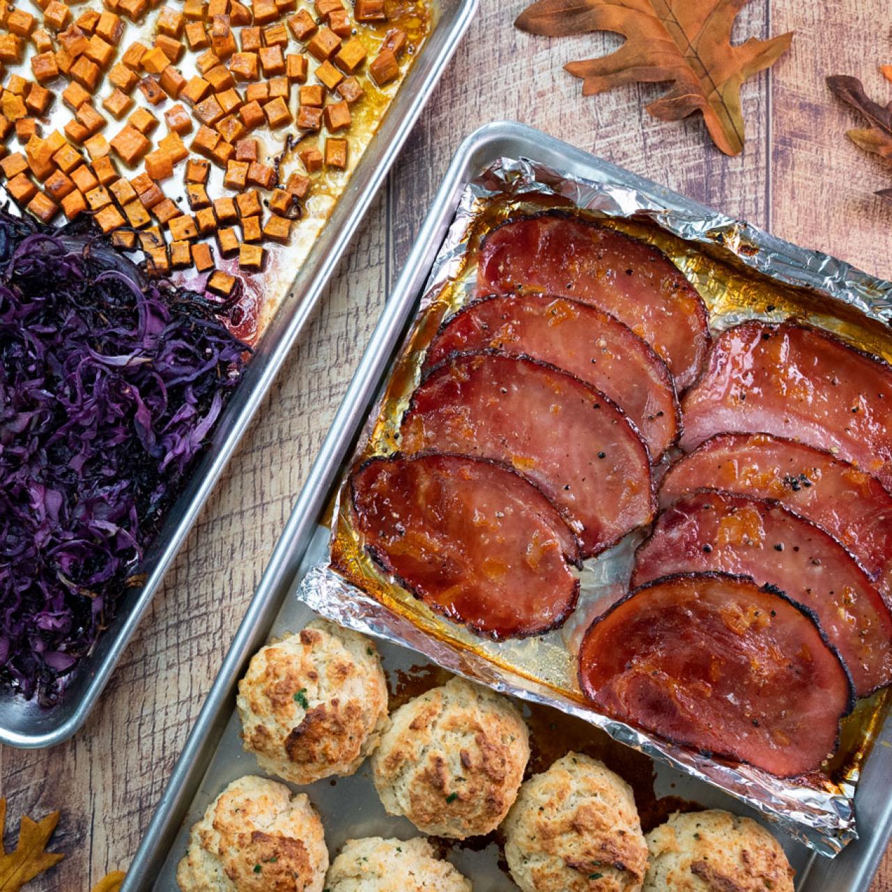 Easy Sheet Pan Ham Dinner - The Soccer Mom Blog