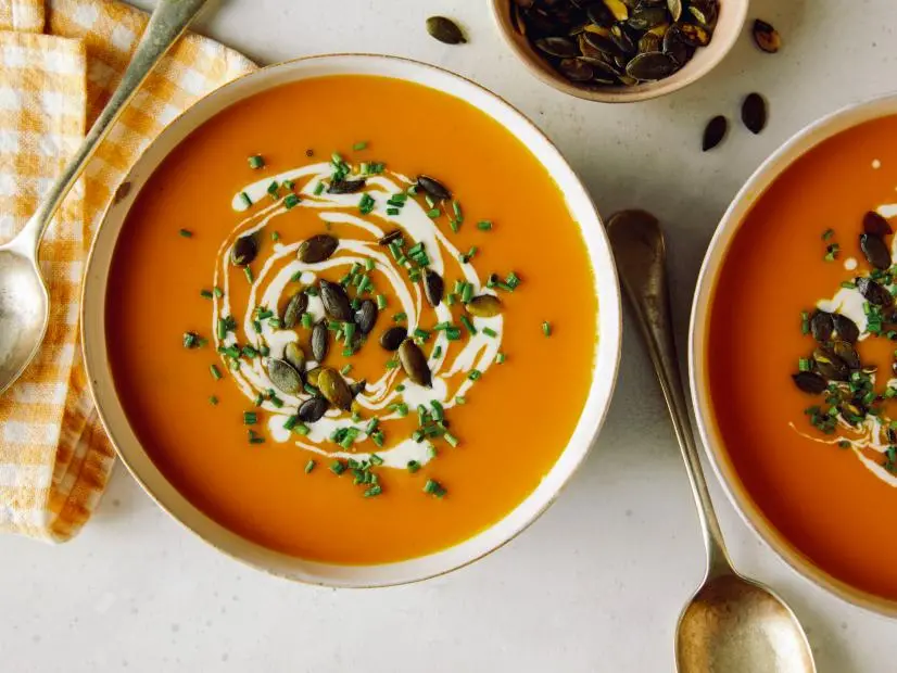 Air Fryer Butternut Squash Soup