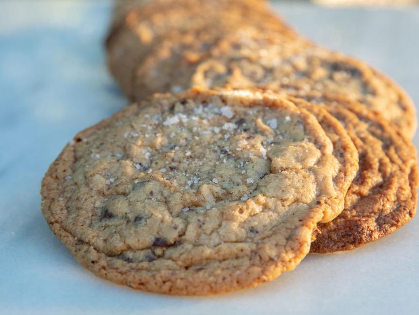 Giant Crinkled Chocolate Chip Cookies Recipe | Ina Garten | Food Network