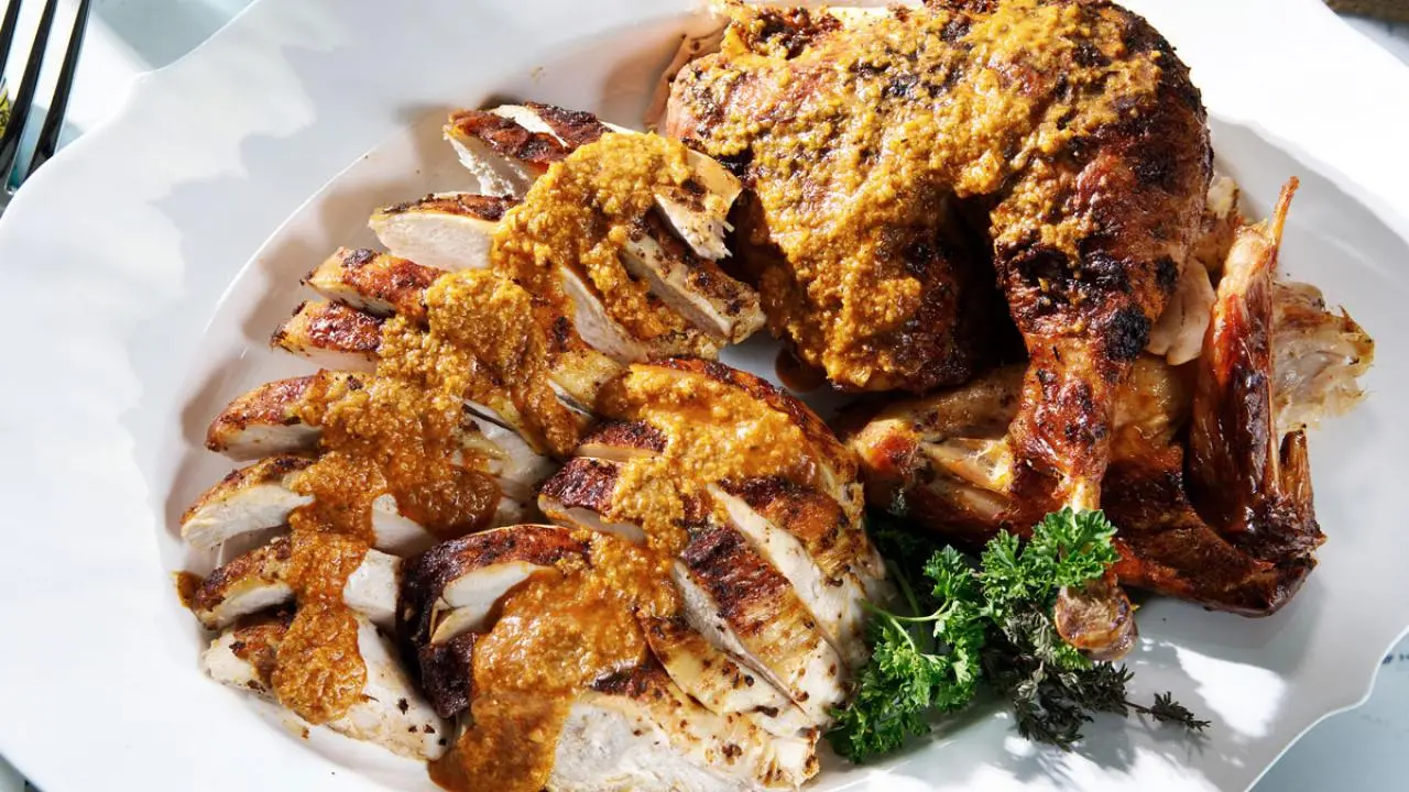 Cajun Butter Spatchcock Turkey