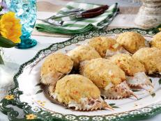 Deviled crabs are a quintessential Gullah dish similar to crab cakes. I like to serve them in cleaned crab shells for a pretty presentation. Ask your local fishmonger for the crab shells&mdash;they may sell them. Or, you can bake the deviled crab in small ovenproof dishes, too.