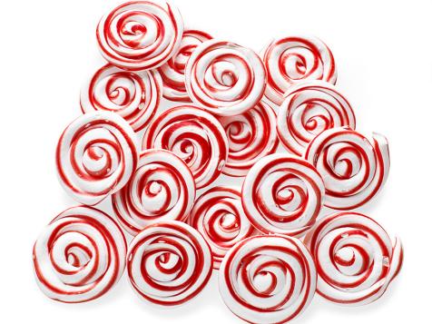 Peppermint Meringues