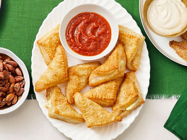 Air Fryer ThreeCheese Turnovers Recipe Food Network Kitchen Food