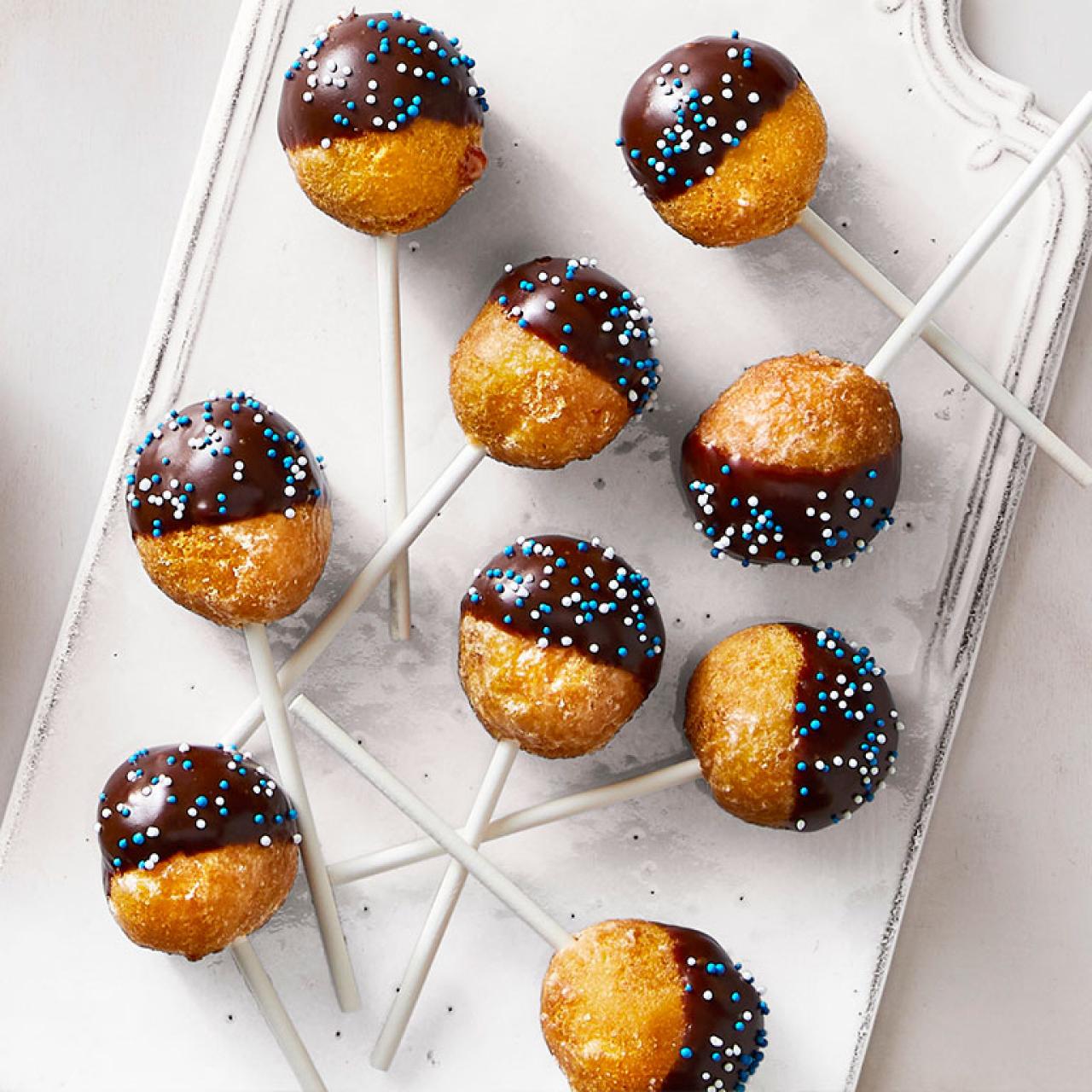 Mini donut skewers for sweets table set of 18 Doughnut -  Portugal