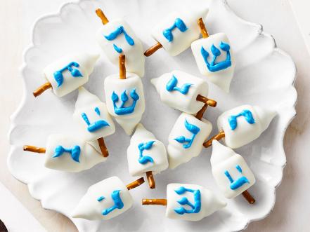 Marshmallow Dreidels Recipe | Food Network Kitchen | Food Network