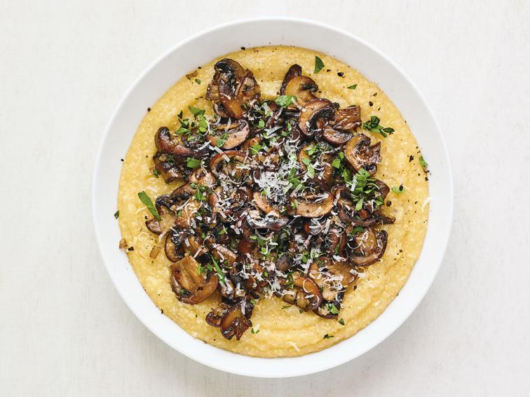 Mushroom Polenta Recipe | Food Network Kitchen | Food Network