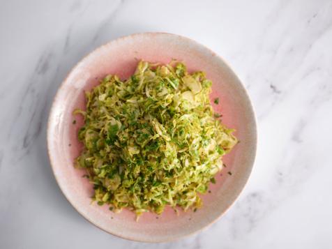 Stir-Fried Brussels Slaw