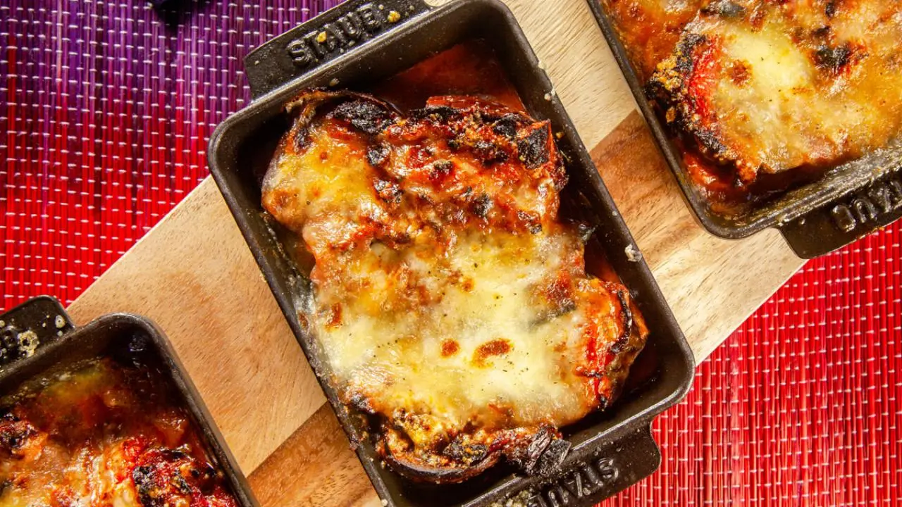 Mini Eggplant Parmesan