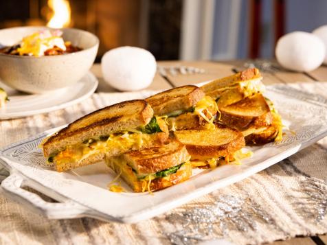 Grilled Cheesy Veggie Melts