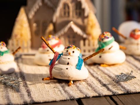 Meringue Snowwomen
