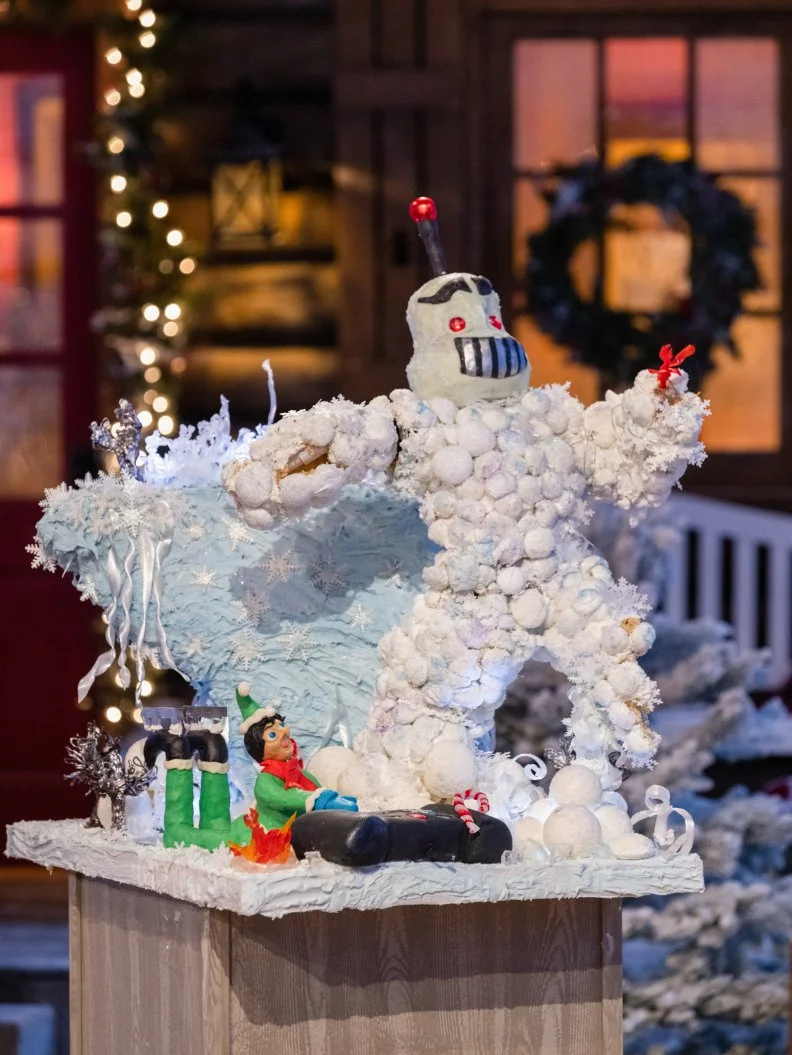 Team Here To Sleigh's creation "Blizz-Bot," as seen on Holiday Wars, Season 3.