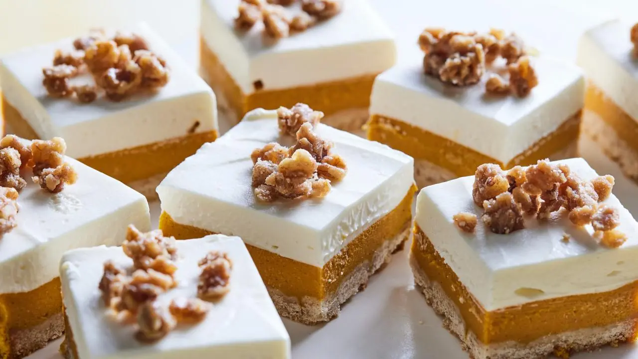 Carrot Cake Cheesecake Bars