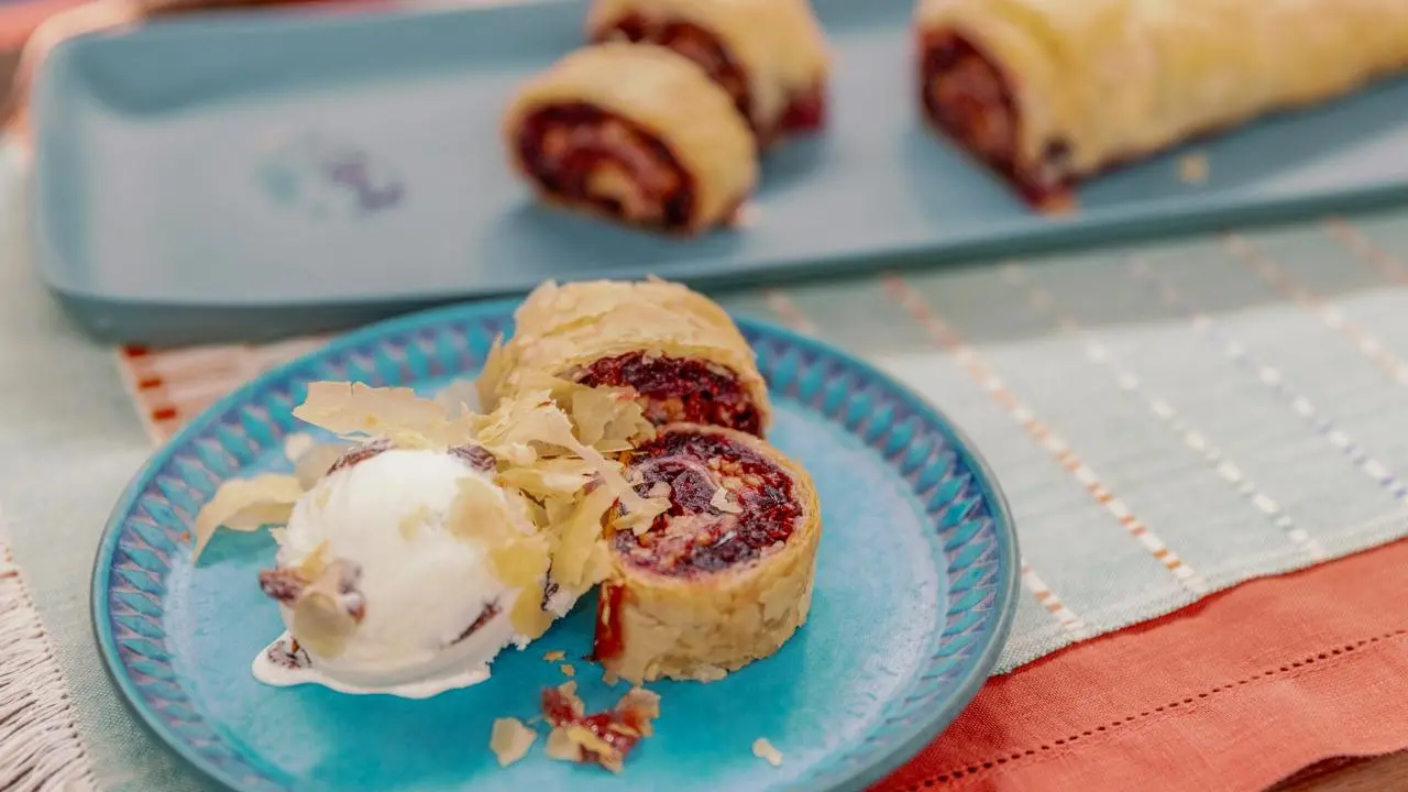 Cranberry Strudel Recipe Alex Guarnaschelli Food Network