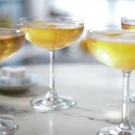 Geoffrey Zakarian makes his Champagne Cocktail, as seen on The Kitchen, season 29.