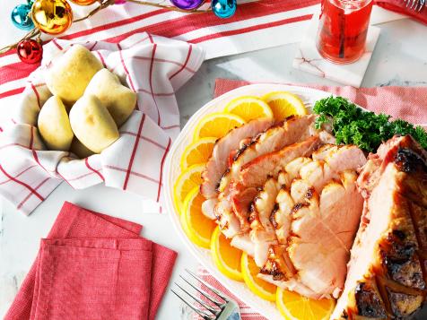 Brown Sugar-Orange Glazed Ham