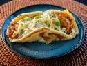 Aarti Sequeria’s Bombay Frankie, as seen on Guy’s Ranch Kitchen Season 5.