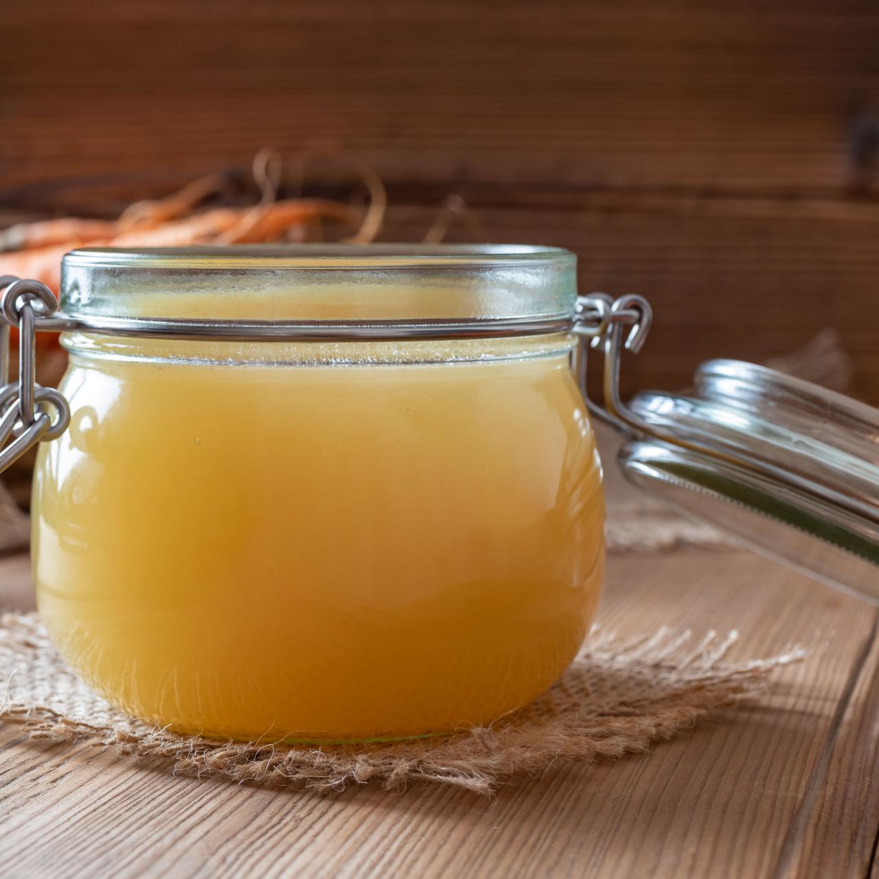 How To Make Bone Broth and My Favorite Glass Container For Freezing Broth