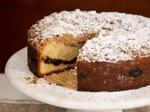 Chef Caroline Schiff, Taste of Shabbat - Shabbat Coffee Cake with Red Wine Soaked Prunes